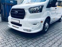 Накладка на передний бампер под покраску ERA Ford Transit FL 2019+