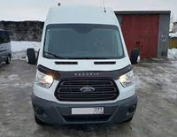 Дефлектор капота VIP вариант B пластик Ford Transit 2014+