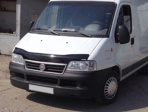 Дефлектор капота Omsa стеклопластик Fiat Ducato 1995-2006