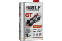 Масло Rolf Gt 5W40 A3/B4 Sn/Cf ( 1 Л) Синт.