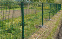 Забор из сварной сетки 3Д высотой 2 метра