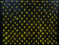 Светодиодная сетка Rich LED 2х3 м IP54 прозрачный пр. желтый арт RL-N2x3-T/Y
