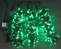 Комплект гирлянды на дерево Rich LED 3 Нити по 20 м c контроллером 600 led зеленый артRL-T3x20N2-B/G