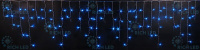 Светодиодная бахрома Rich LED 3х0.5 м статика 220V прозрачный пр. синий арт RL-i3x0.5-T/B