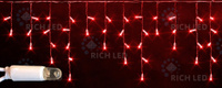 Светодиодная бахрома Rich LED 3х0.5 м статика IP65 герметич. колпачок красный артRL-i3x0.5-CT/R