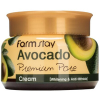 Farmstay Avocado Premium Pore Cream Осветляющий лифтинг-крем для лица с экстрактом авокадо, 100 мл FarmStay