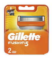 Кассеты сменные для бритья Gillette Fusion 2 штуки