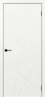 Дверь межкомнатная Вектор эмаль белая ДГ 2000x800