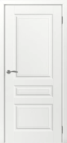 Дверь межкомнатная эмалевая Tandoor Кантри 5,5мм Эмаль белая ДГ 2000x800