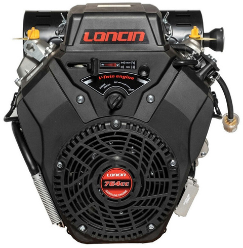 Бензиновый двигатель «Loncin» LC2V80FD (H type) диаметр вала 25 20А электрозапуск