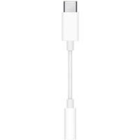 Переходник Apple MU7E2ZM/A, USB Type-C (m) - Jack 3.5 (f), MFI, белый