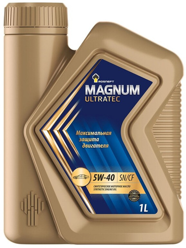 Масло Роснефть Magnum Ultratec 5W40 (1Л) Sn/Cf Синт