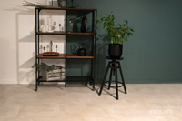 Виниловый пол Ceramo Vinilam Stone 71615 Бетон Белый