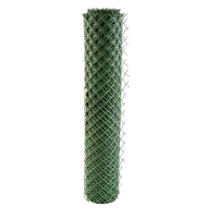 Решетка заборная в рулоне облегченная пластиковая 1.5*25м яч 70*70мм зеленая