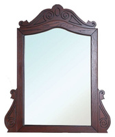 Зеркало Bellezza Аврора-115 массив дуба вишня с подогревом (4617837620408) /3727/