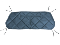 Фото - Утеплитель радиатора УАЗ 452, Буханка (винилискожа, поролон, ватин) чёрный ромб