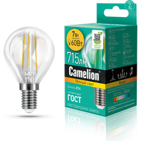 Светодиодная лампа Camelion LED7-G45-FL/830/E14