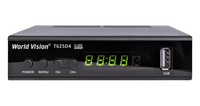 Цифровой эфирный ресивер World Vision T625D4 (DVB-T2/T/C, IPTV, USB, металл