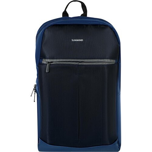 Рюкзак для ноутбука 15.6" SunWind SWP15A01BU, нейлон, темно-синий Sunwind