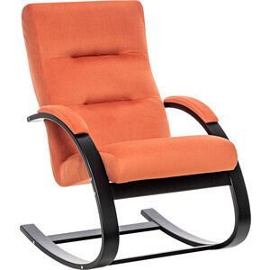 Кресло-качалка Leset Милано венге, ткань V39