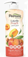Гель для душа с натуральным экстрактом фруктов и ягод "Сладкий персик" Petrova, 400 мл PETROVA