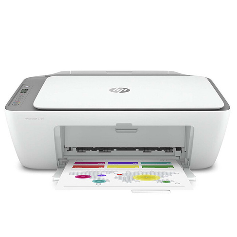 МФУ HP DeskJet 2720, цветной принтер/сканер/копир A4 4 цвета Wi-Fi USB белый