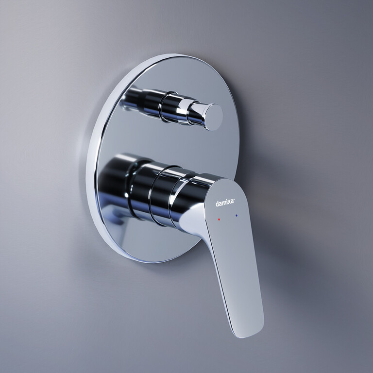 Смеситель для ванны и душа, монтируемый в стену артикул: 777100000 от ...