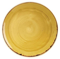 Тарелка Churchill SMSSEV121 | Stonecast, цвет Mustard Seed Yellow SMSSEV121
