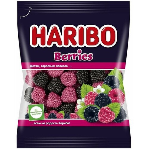 Мармелад Haribo Berries 175гр (Германия)/Мармелад жевательный Харибо Ягоды