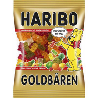 Жевательный мармелад Haribo Goldbaeren / Харибо Золотые Мишки 100гр (германия)