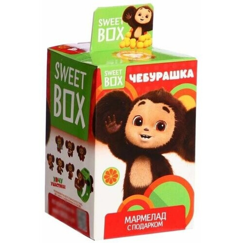 Мармелад с подарком Sweet box Конфитрейд Чебурашка, 10 г