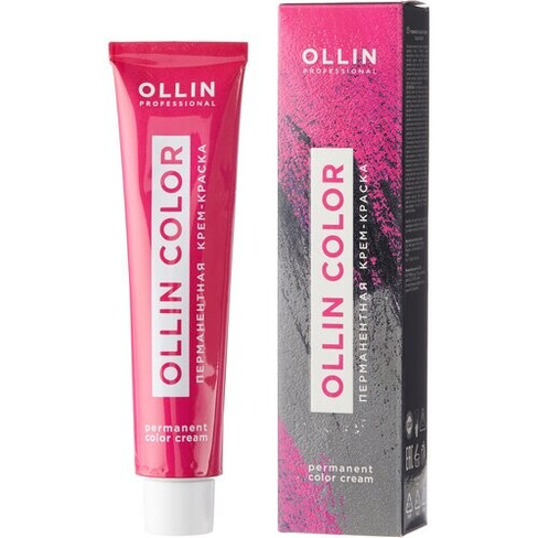 OLLIN Professional Color перманентная крем-краска для волос, 10/26 светлый блондин розовый, 60 мл