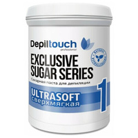 DEPILTOUCH PROFESSIONAL Exclusive sugar series Сахарная паста для депиляции Ultrasoft (Сверхмягкая 1), 1600 гр Depiltouc