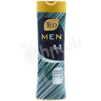 Шампунь для волос, лица и тела TEO (3в1) для мужчин Fresh Energy, 350 мл, Болгария Teo