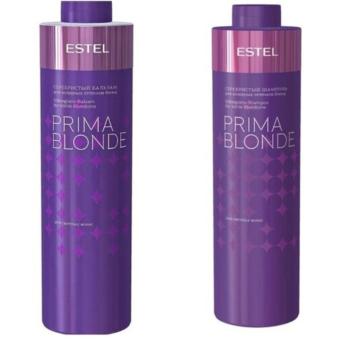 Набор ESTEL PRIMA BLOND для холодных оттенков блонд ( шампунь 1000 мл + бальзам 1000 мл)