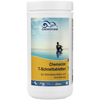 Быстрорастворимые таблетки Chemoform Кемохлор-Т 1кг 20гр