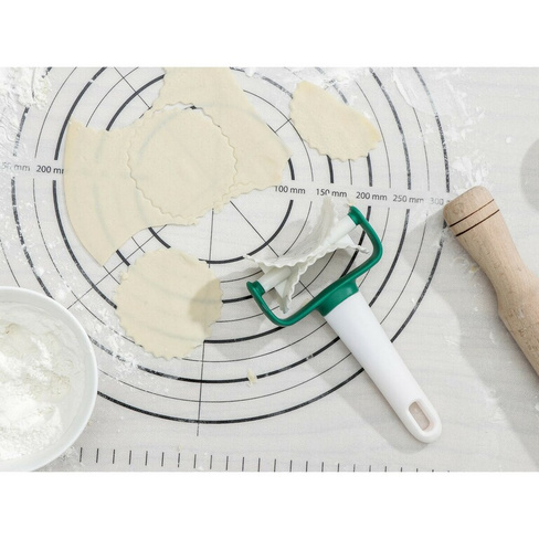 Валик для нарезки из теста konfinetta, 16,5×8×4 см, цвет белый KONFINETTA