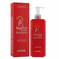 Восстанавливающий профессиональный шампунь для волос с аминокислотами и керамидами Masil 3 Salon Hair CMC Shampoo 500 мл