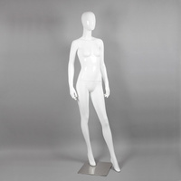 Манекен женский ростовой без лица 4A-64-1(бел)