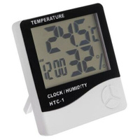 Термометр LuazON LTR-14, электронный, датчик температуры, датчик влажности, белый Luazon Home
