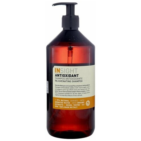 INSIGHT Шампунь-антиоксидант для перегруженных волос Antioxidant, 900 мл Insight