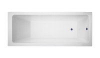 Акриловая ванна Loranto Novaro La 1700х700 (каркас + экран + крепеж) (CS00078488), без сифона