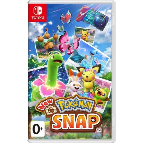 Игра Nintendo New Pokemon Snap, ENG (игра и субтитры), для Switch