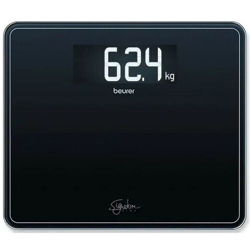 Напольные весы Beurer GS410 Signature Line, до 200кг, цвет: черный [735.76]