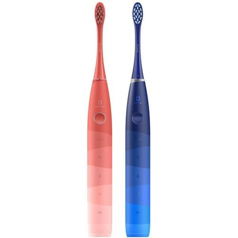 Ультразвуковая зубная щетка Oclean Find Duo Set, Blue + Red
