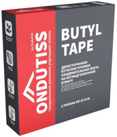 Ondutiss Butyl Tape Лента монтажная 15мм х 50м