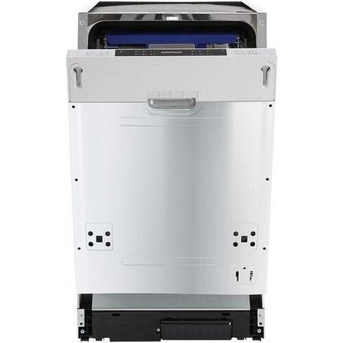 Встраиваемая посудомоечная машина NORDFROST BI4 1063, узкая, ширина 44.8см, полновстраиваемая, загрузка 10 комплектов