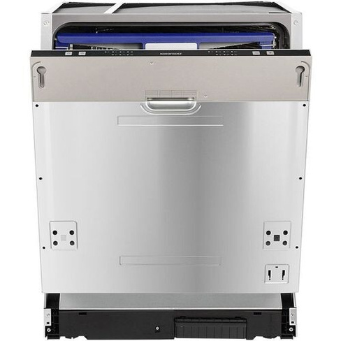 Встраиваемая посудомоечная машина NORDFROST BI6 1463, полноразмерная, ширина 59.8см, полновстраиваемая, загрузка 14 комп