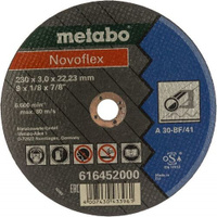 Отрезной диск METABO Novoflex, универсальный, 230мм, 3мм, 22.2мм, 1шт [616452000]