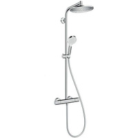 Crometta S 240 1jet Showerpipe Душевая система c термостатом, хром 27267000